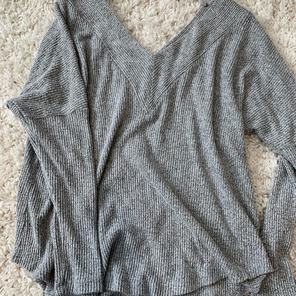 Charlotte Russe Grey Sweater
